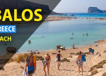 Piękno Plaży Balos na Krecie