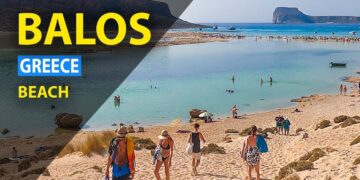 Piękno Plaży Balos na Krecie