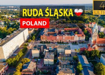 Ruda Śląska z drona