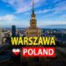 warszawa z drona