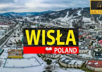 Wisła z drona