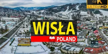 Wisła z drona
