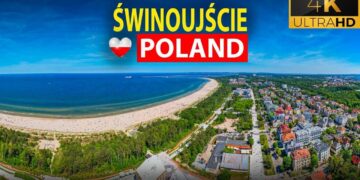 Świnoujście z drona