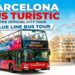 Turystyczny autobus w Barcelonie, niebieska linia