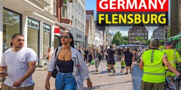 Flensburg, spacer 4K po starym mieście